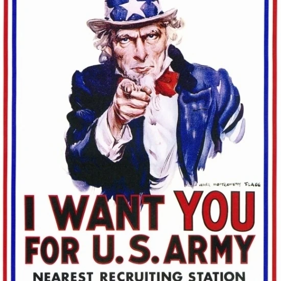 I Want You for U.S. Army Movie Poster (11 x 17)