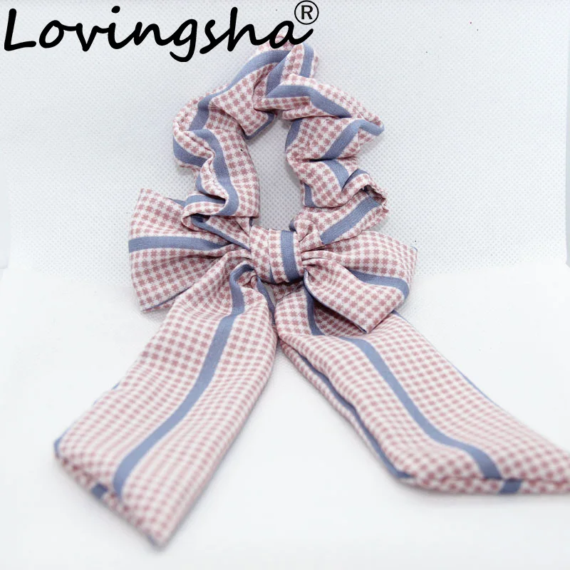 LOVINGSHA Bow Female Headwear Cute Hair Accessories For Women Hair Ties Ribbon Girl Hair Bands Scrunchies Horsetail Tie ATC003
LOVINGSHA Bow Female Headwear Cute Hair Accessories For Women Hair Ties Ribbon Girl Hair Bands Scrunchies Horsetail Tie ATC003