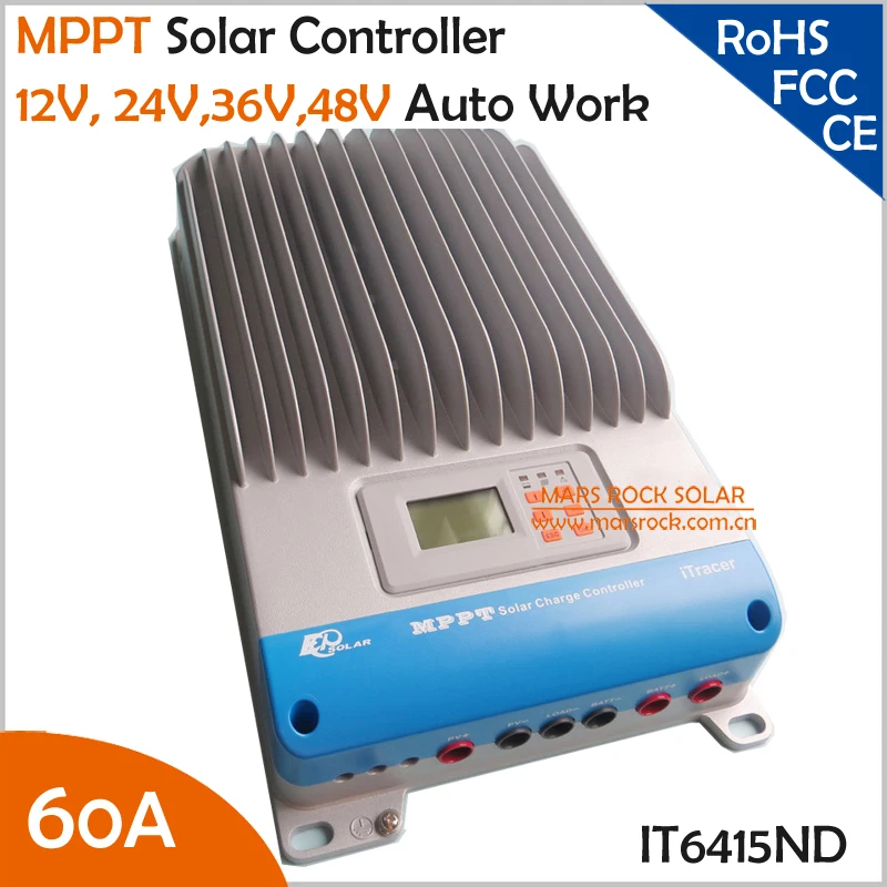 IT6415ND 60A 12V 24V 36V 48V Auto Work MPPT Solar Charge Controller with externsive communication capabilities
IT6415ND 60A 12V 24V 36V 48V Auto Work MPPT Solar Charge Controller with externsive communication capabilities