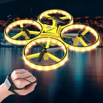 Watch Remote Control Gesture induction Gravity induction Multi-point infrared induction LED Light One Button Stop Four axes UFO
Watch Remote Control Gesture induction Gravity induction Multi-point infrared induction LED Light One Button Stop Four axes UFO