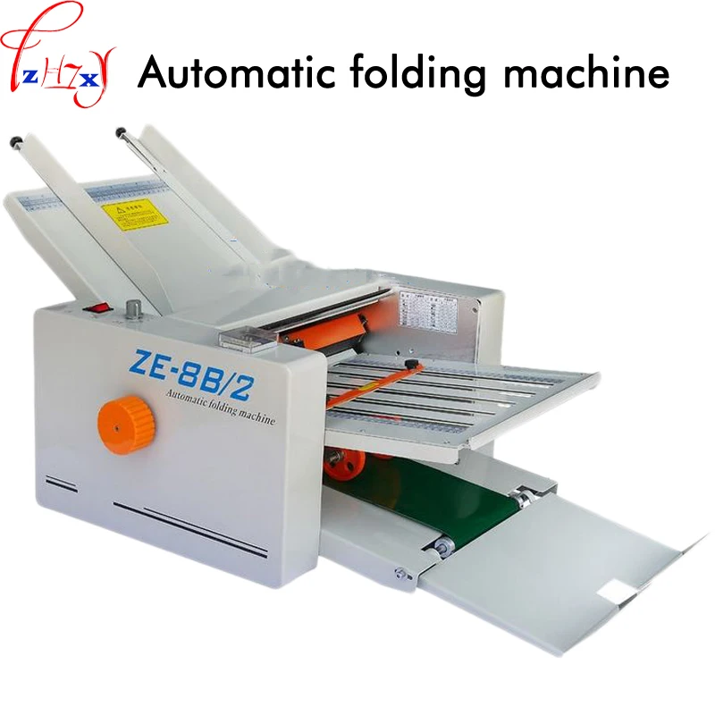 

Premier Fast Fold Automatic Desktop Letter/Paper Folder, Automatically Feeds and Folds 310*700mm Auto Folding Machine ZE-8B/2