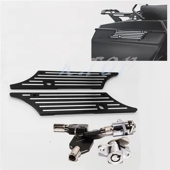 1 Set Black Saddlebag Lock & Keys Set Billet Saddlebag Latch Cover For Harley Electra Street Glide 1993-2013
1 Set Black Saddlebag Lock & Keys Set Billet Saddlebag Latch Cover For Harley Electra Street Glide 1993-2013