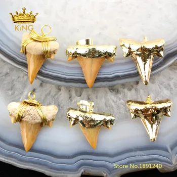 5pcs Random Style sale,Gold Copper Shark Tooth Pendants Fine Jewelry,Shark Tooth Charms Handmade Necklace Supplies Bulk DSS159 
5pcs Random Style sale,Gold Copper Shark Tooth Pendants Fine Jewelry,Shark Tooth Charms Handmade Necklace Supplies Bulk DSS159