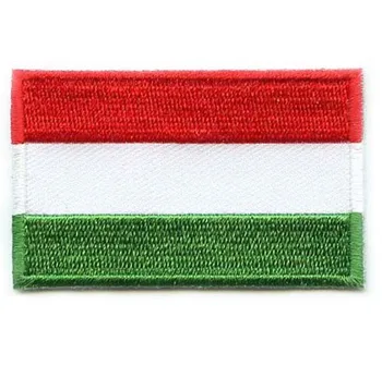 Hungary Flag Embroidery Patches Sew On Clothing Labels Personalized Flat Broder Twill with Iron On Backing Customized MOQ50pcs
Hungary Flag Embroidery Patches Sew On Clothing Labels Personalized Flat Broder Twill with Iron On Backing Customized MOQ50pcs