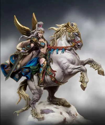 1/32 scale fantasy figures 54mm Female ares and horse Pegasus Resin Model Kit figure Free Shipping
1/32 scale fantasy figures 54mm Female ares and horse Pegasus Resin Model Kit figure Free Shipping