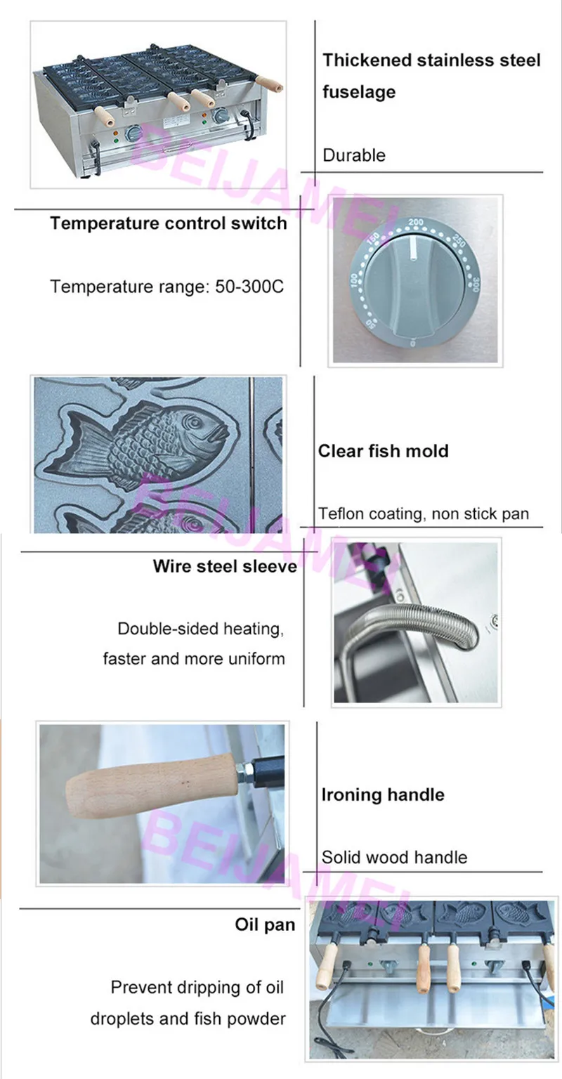 taiyaki machine details