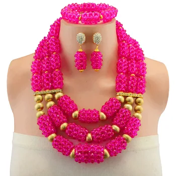 Amazing Rose African Beads Jewelry Set Nigerian Beads Necklace Dubai Jewelry Sets 2018 New Free Shipping
Amazing Rose African Beads Jewelry Set Nigerian Beads Necklace Dubai Jewelry Sets 2018 New Free Shipping