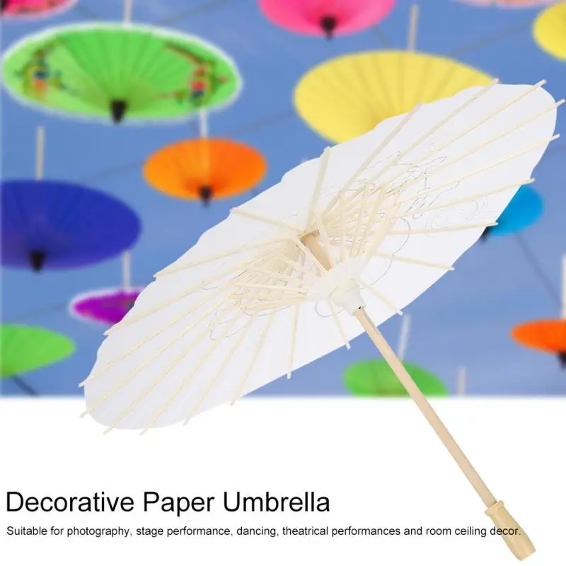 Paper Decorative DIY Painting Bamboo Wooden Rain Umbrella Parasol Party Ceiling Decor Photography Prop Hand Umbrella
Paper Decorative DIY Painting Bamboo Wooden Rain Umbrella Parasol Party Ceiling Decor Photography Prop Hand Umbrella