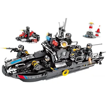 Sembo 102447 769pcs WW2 Army Military World War 2 SWAT War Boat ship Building Blocks Toys for children gifts
Sembo 102447 769pcs WW2 Army Military World War 2 SWAT War Boat ship Building Blocks Toys for children gifts