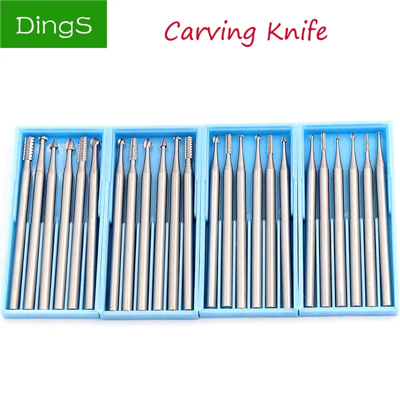 6pc Tungsten Steel Engraving Knife End Mill Woodworking Router Bit Wood Milling Cutter For Carvings / Olive Kernel / Lvory Fruit
6pc Tungsten Steel Engraving Knife End Mill Woodworking Router Bit Wood Milling Cutter For Carvings / Olive Kernel / Lvory Fruit