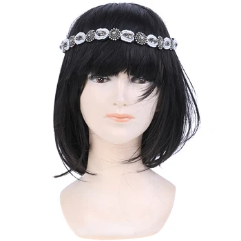 Vintage Crystal Rhinestone Beads Headband Girl Hair Band Female Elegant Hairband Headwear Girls Club Party Hair Accessories
Vintage Crystal Rhinestone Beads Headband Girl Hair Band Female Elegant Hairband Headwear Girls Club Party Hair Accessories