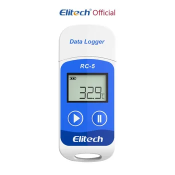 Elitech RC-5 Digital USB Temperature Data logger High Accuracy for Temp C/F Recorder-2 Years Quality Guarantee
Elitech RC-5 Digital USB Temperature Data logger High Accuracy for Temp C/F Recorder-2 Years Quality Guarantee
