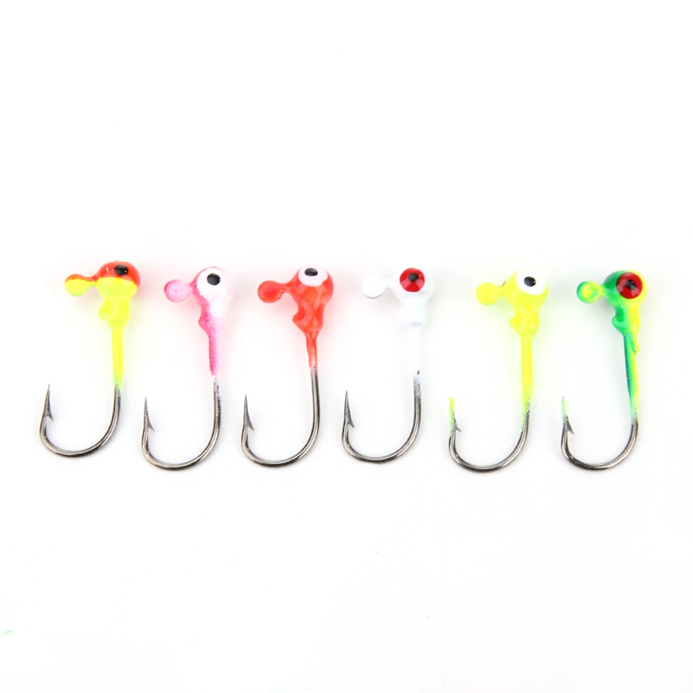 50pcs/Bag Mix Color Lead Round Jigs Head Fishing Lures Barbed Single Hook Baits Metal Jig Hooks Fish Tackle BHU2
50pcs/Bag Mix Color Lead Round Jigs Head Fishing Lures Barbed Single Hook Baits Metal Jig Hooks Fish Tackle BHU2