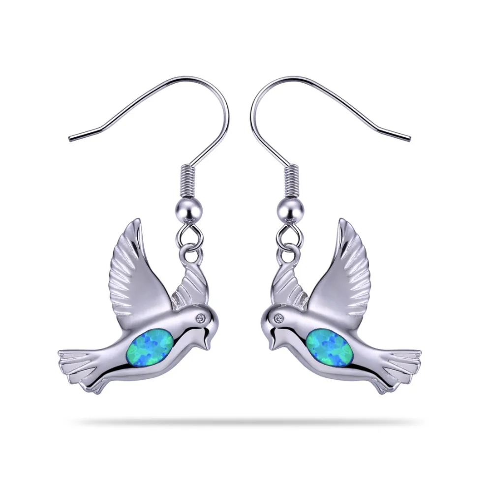 1 Pair Blue Opal Women Girl Bird Earrings with Natural Vintage Jewelry Brinco For Wedding&Party For Gift
1 Pair Blue Opal Women Girl Bird Earrings with Natural Vintage Jewelry Brinco For Wedding&Party For Gift