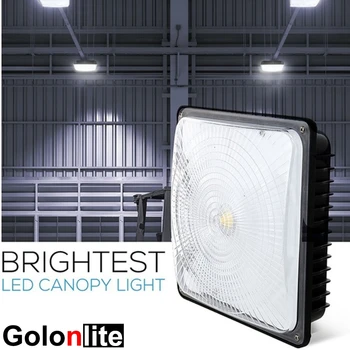 Golonlite 45W LED canopy light for indoor outdoor lighting parking garage processing workshop warehouse toll booth 100-277V
Golonlite 45W LED canopy light for indoor outdoor lighting parking garage processing workshop warehouse toll booth 100-277V