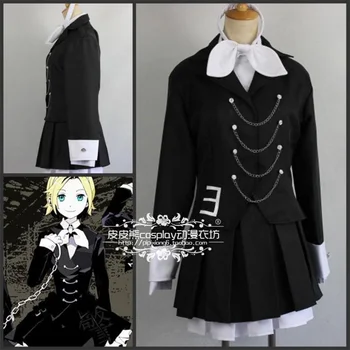 Vocaloid Kagamine Rin Cosplay Costumes Secret Police Cos Women's White And Black Suit Policewoman Clothes for Halloween Party
Vocaloid Kagamine Rin Cosplay Costumes Secret Police Cos Women's White And Black Suit Policewoman Clothes for Halloween Party
