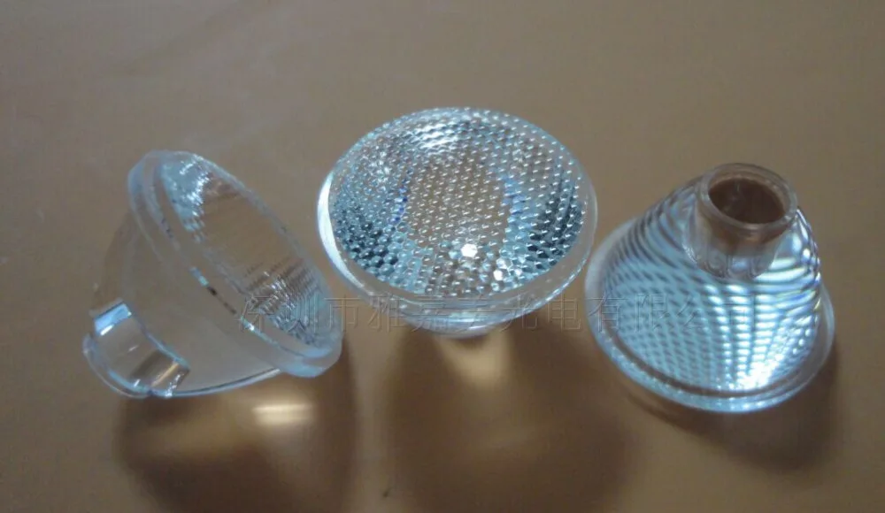 60 degrees Diameter 19.3mm Bead surface , power LED CREE lens, XP-E/XP-G lens