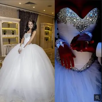 New designer ball gown princess white beading wedding dress strapless sweetheart neck puffy wedding gowns best selling 
New designer ball gown princess white beading wedding dress strapless sweetheart neck puffy wedding gowns best selling