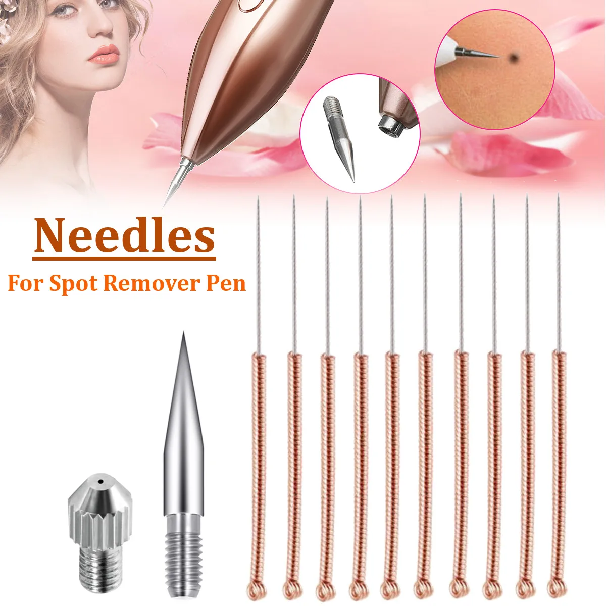 50Pcs Plasma Pen Needles For Laser Skin Dark Spot Remover Mole Tattoo Removal Machine Fine Dedicated Needle For Face Wart Tag
50Pcs Plasma Pen Needles For Laser Skin Dark Spot Remover Mole Tattoo Removal Machine Fine Dedicated Needle For Face Wart Tag