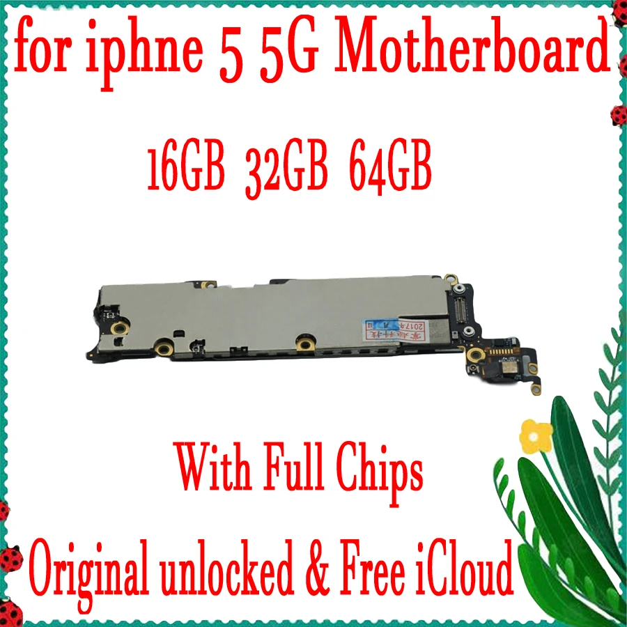 Tested Good Working Original 16GB 32GB 64GB Motherboard for iPhone 5 5g Factory Unlocked Mainboard Logic Board IOS 10.3.3 system
Tested Good Working Original 16GB 32GB 64GB Motherboard for iPhone 5 5g Factory Unlocked Mainboard Logic Board IOS 10.3.3 system