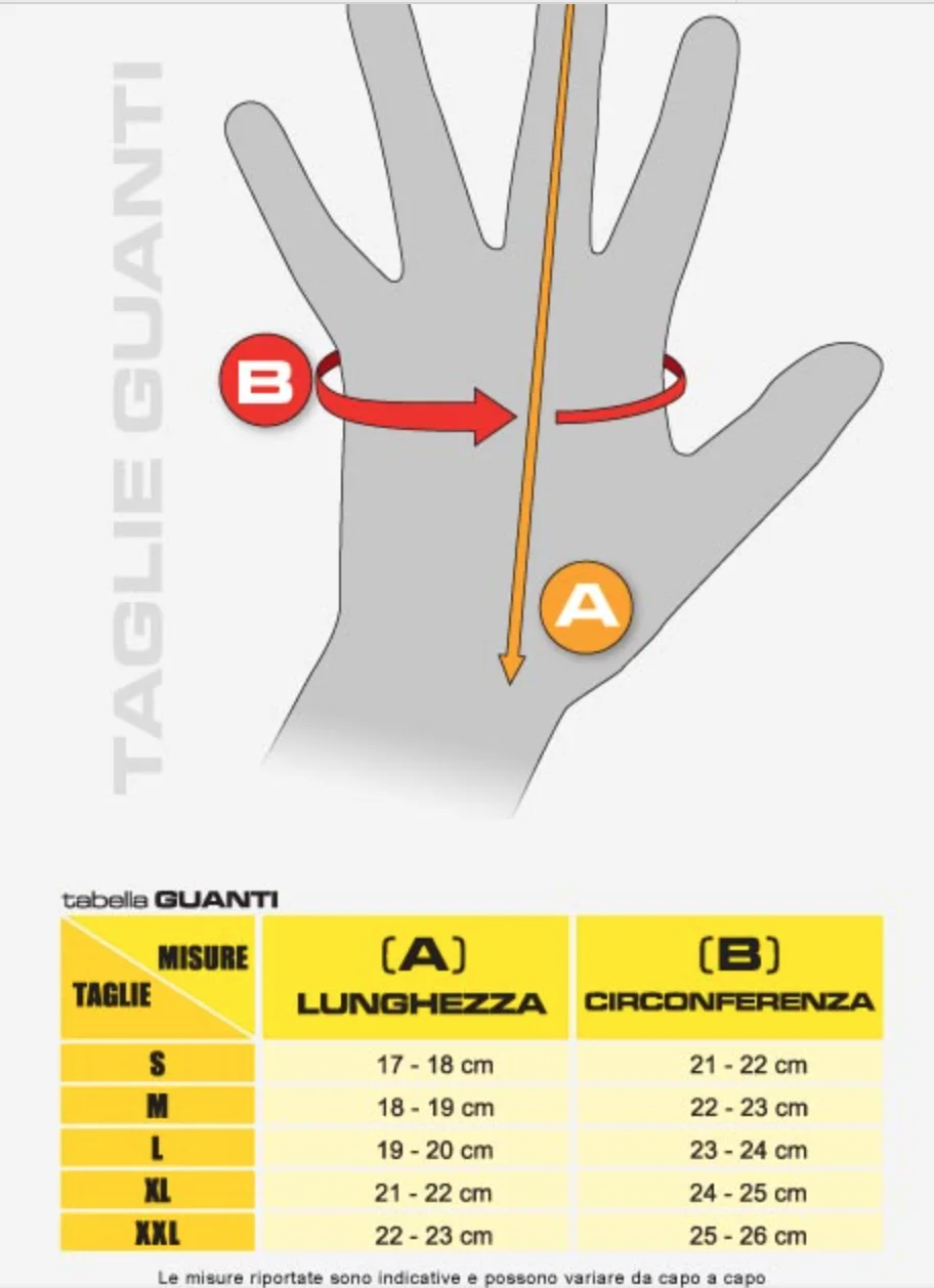 Ixon Size Chart