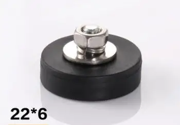 5pcs 22mm x 6mm Powerful rubber coated magnet pot disc magnetic D22x6mm car lamp fasterners scratch-resistant 22*6 male thread
5pcs 22mm x 6mm Powerful rubber coated magnet pot disc magnetic D22x6mm car lamp fasterners scratch-resistant 22*6 male thread