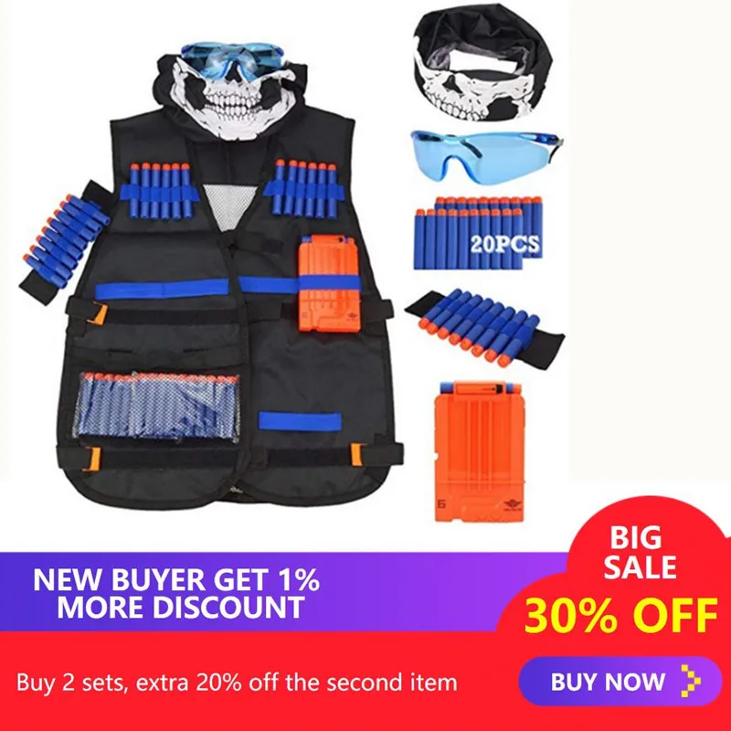 Toy Suit for Nerf Gun Toy Tactical Equipment Gun Shuttle Bullet Magazine Accessories Bullet Clip Compatible Nerf Gun Xmas Gift
Toy Suit for Nerf Gun Toy Tactical Equipment Gun Shuttle Bullet Magazine Accessories Bullet Clip Compatible Nerf Gun Xmas Gift