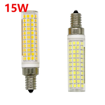 

AC220V AC110V E11 E12 15W PC-shell dimmable Led lamps corn light Bulbs Lampada Bombillas replace 100W-150W Halogen lamp