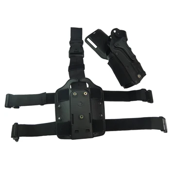 Tactical Hunting Airsoft Belt Leg Holster Adjustable Right & Left Hande Gun Holster For GL 17 19,Colt 1911, M9
Tactical Hunting Airsoft Belt Leg Holster Adjustable Right & Left Hande Gun Holster For GL 17 19,Colt 1911, M9