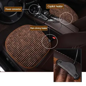 12/24V DC Heated Car Seat Cushion Cover Car Office Home Electric Heated Winter Pad Seat Cushions Car Styling Interior Accessory
12/24V DC Heated Car Seat Cushion Cover Car Office Home Electric Heated Winter Pad Seat Cushions Car Styling Interior Accessory