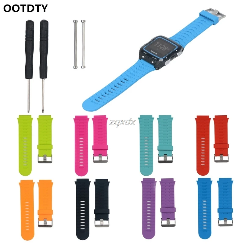 OOTDTY Replacement Silicone Watch Band Wrist Strap And Tool for Garmin Forerunner 920XT
OOTDTY Replacement Silicone Watch Band Wrist Strap And Tool for Garmin Forerunner 920XT