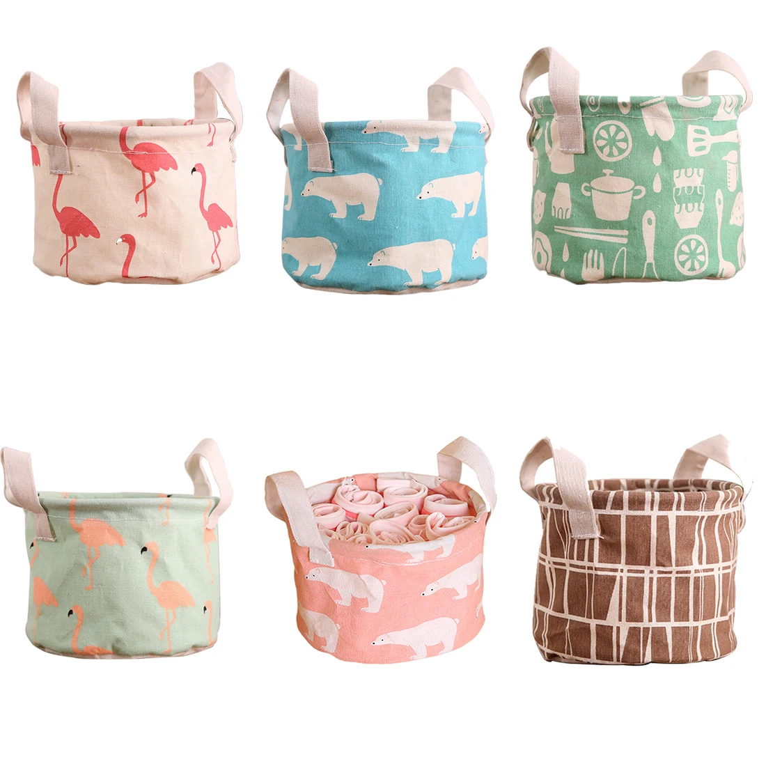 Nice Cute Cartoon Printing Cotton Linen DeskStorage Organizer Round Sundries Storage Box Cabinet Underwear Storage Basket
Nice Cute Cartoon Printing Cotton Linen DeskStorage Organizer Round Sundries Storage Box Cabinet Underwear Storage Basket