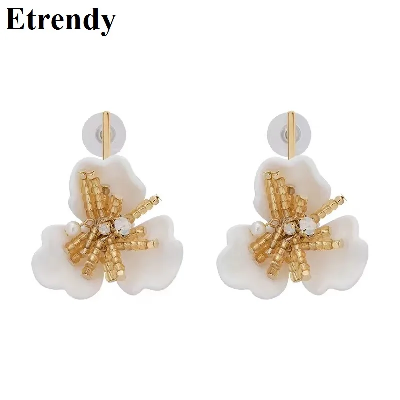 Bohemian Statement Big Flower Drop Earrings 2019 New Holiday Personality Hanging Resin pendientes mujer
Bohemian Statement Big Flower Drop Earrings 2019 New Holiday Personality Hanging Resin pendientes mujer