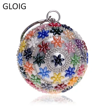 GLOIG Star Ceramics Circular Women Bags Colorful Bohemian Chain Shoulder Lady Handbags Diamonds Wedding Party Evening Clutch Bag
GLOIG Star Ceramics Circular Women Bags Colorful Bohemian Chain Shoulder Lady Handbags Diamonds Wedding Party Evening Clutch Bag