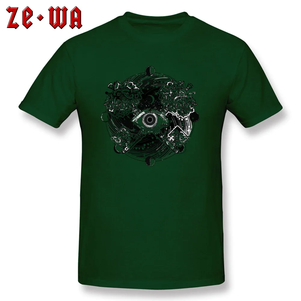 Freemasonry Eye of Providence Tops Shirts Special Crewneck Custom Short Sleeve 100% Cotton Men T-Shirt Group Top T-shirts Freemasonry Eye of Providence dark