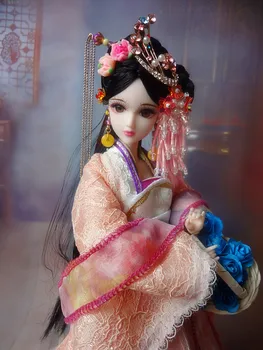 32cm/12" Collectible Chinese Dolls Traditional Elegant Chinese Ancient Beauty Doll Girl Toys w/ Stand Limited Edition Gifts
32cm/12" Collectible Chinese Dolls Traditional Elegant Chinese Ancient Beauty Doll Girl Toys w/ Stand Limited Edition Gifts