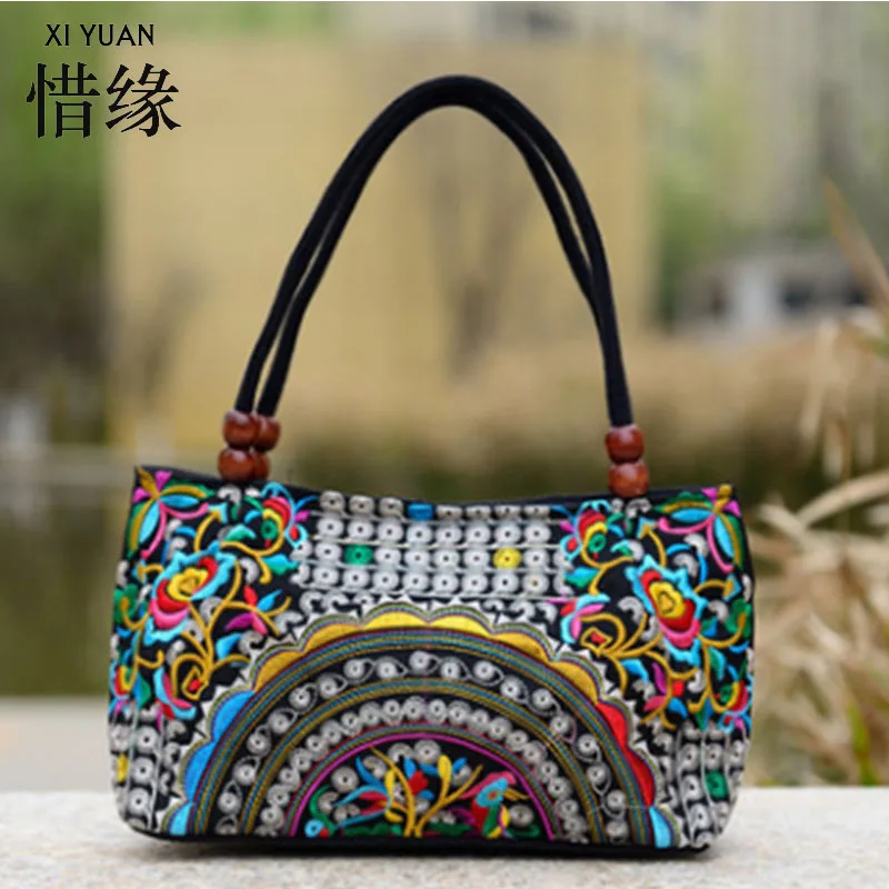 XIYUAN BRAND Ethnic Embroidery flower Printing Ladies Handbag National Style Embroidery Shoulder Bag Tote Bags Gift for women
XIYUAN BRAND Ethnic Embroidery flower Printing Ladies Handbag National Style Embroidery Shoulder Bag Tote Bags Gift for women