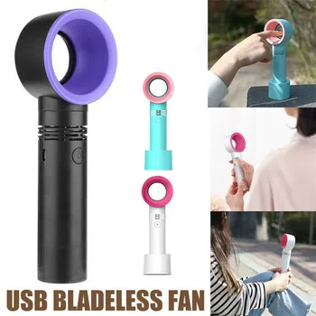 Electric Bladeless Fan Portable Cordless Usb Charging Mini Handheld Fan Handheld Mini Cooler No Leaf Handy Fan For Office Home
Electric Bladeless Fan Portable Cordless Usb Charging Mini Handheld Fan Handheld Mini Cooler No Leaf Handy Fan For Office Home