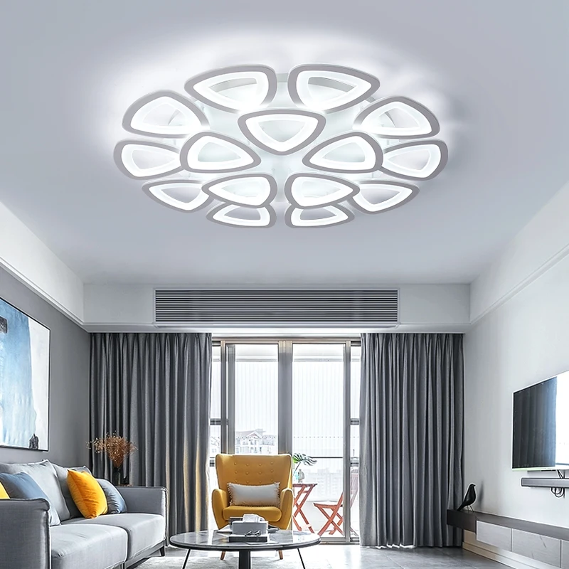Modern ceiling light home deco white color home apartment lighting warm / cold light dimmable lighting fixture
Modern ceiling light home deco white color home apartment lighting warm / cold light dimmable lighting fixture