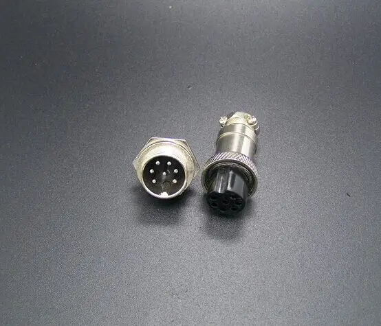 50Pair=100Pcs GX16 GX16-7 7P 7Pin 16mm Male & Female Wire Panel Connector Circular Aviation Connector Socket Plug
50Pair=100Pcs GX16 GX16-7 7P 7Pin 16mm Male & Female Wire Panel Connector Circular Aviation Connector Socket Plug
