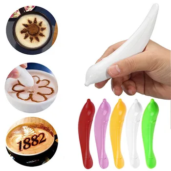 Creative Cute Electrical Latte Art Pen Coffee Cake Spice Pen Cake Decor Coffee Baking Pastry Tool HY99 MA20
Creative Cute Electrical Latte Art Pen Coffee Cake Spice Pen Cake Decor Coffee Baking Pastry Tool HY99 MA20