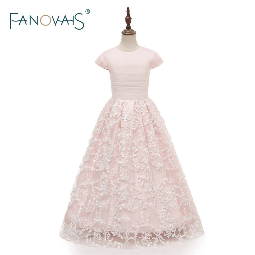 Pink Flower Girl Dresses 2018 A-Line Ankle Length Girl Party Dress Wedding Communion Dresses For Girls vestido daminha FL3
Pink Flower Girl Dresses 2018 A-Line Ankle Length Girl Party Dress Wedding Communion Dresses For Girls vestido daminha FL3