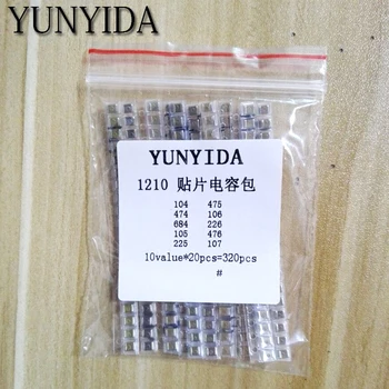 1210 SMD Capacitor assorted kit ,10values*20pcs=200pcs 100nF~100uF Samples Kit electronic diy kit Free shipping
1210 SMD Capacitor assorted kit ,10values*20pcs=200pcs 100nF~100uF Samples Kit electronic diy kit Free shipping