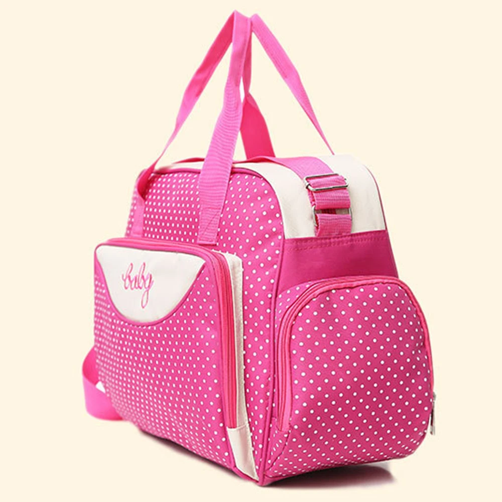 5Pcs Mummy Bag Large Capacity Baby Diaper Set Bag Stroller Mummy Maternity Nappy Bag Handbag Set With Changing Pad For Baby Care
5Pcs Mummy Bag Large Capacity Baby Diaper Set Bag Stroller Mummy Maternity Nappy Bag Handbag Set With Changing Pad For Baby Care
