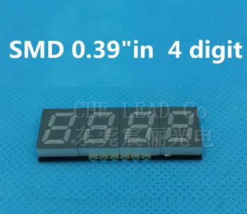 0.39in 0.39" SMD LED Display 4 Bit smd Digital Tube 0.39 inches RED 7 Segment 39.2*15*3.75mm Common ANODE DIGITAL DISPLAY
0.39in 0.39" SMD LED Display 4 Bit smd Digital Tube 0.39 inches RED 7 Segment 39.2*15*3.75mm Common ANODE DIGITAL DISPLAY