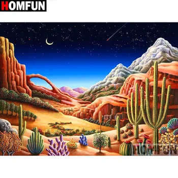 HOMFUN Full Square/Round Drill 5D DIY Diamond Painting "Cactus night view" 3D Diamond Embroidery Cross Stitch Home Decor A19136
HOMFUN Full Square/Round Drill 5D DIY Diamond Painting "Cactus night view" 3D Diamond Embroidery Cross Stitch Home Decor A19136