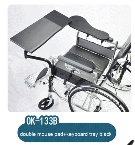 Hyvarwey OK133 Wheechair Clamping Notebook/ Laptop Holder Keyboard Pad Support+Chair Arm Clamping Mouse Pad Lapdesk
Hyvarwey OK133 Wheechair Clamping Notebook/ Laptop Holder Keyboard Pad Support+Chair Arm Clamping Mouse Pad Lapdesk