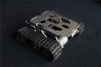 Tank chassis intelligent car crawler chassis crawler vehicle tank vehicle tank robot metal motor
Tank chassis intelligent car crawler chassis crawler vehicle tank vehicle tank robot metal motor