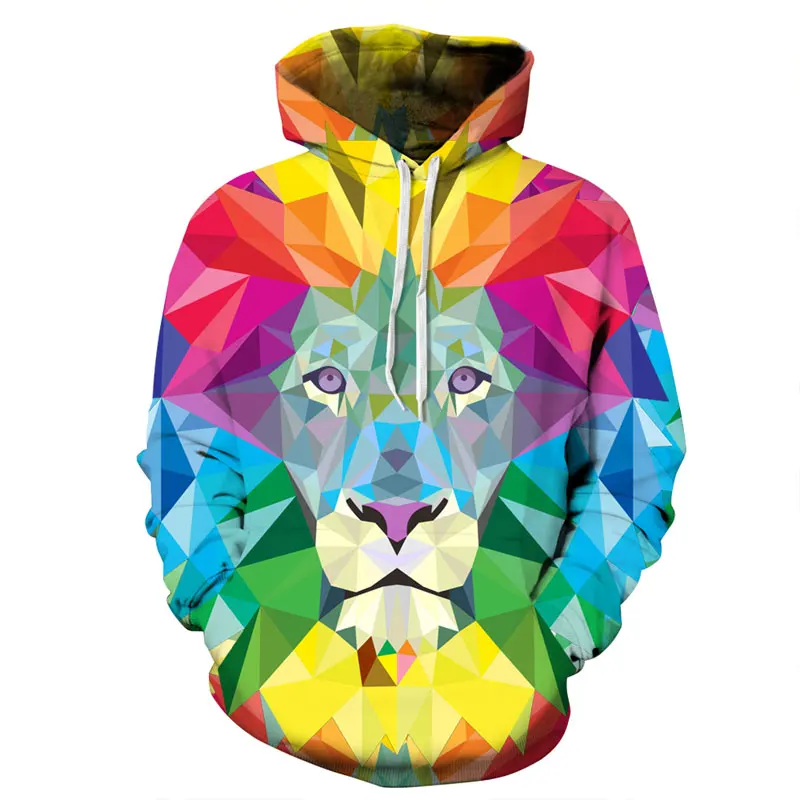 Headbook Nice Stylish Sweatshirts Men/Women 3d Sweatshirt Print Watercolor Colorful Blocks Lion Thin Hooded Hoodies Tops
Headbook Nice Stylish Sweatshirts Men/Women 3d Sweatshirt Print Watercolor Colorful Blocks Lion Thin Hooded Hoodies Tops