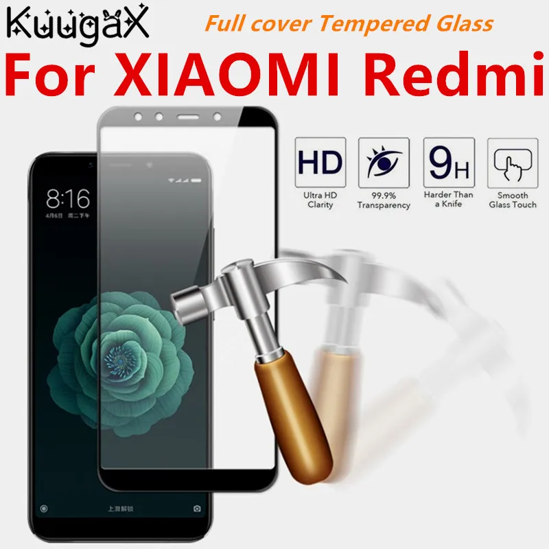 Protector Glass For XIAOMI Redmi 7 6 6A 5 plus Note 5 6 7 Pro Mi 8 lite 9 SE 5X 6X A1 A2 5D 9H Smartphone Full Screen cover on
Protector Glass For XIAOMI Redmi 7 6 6A 5 plus Note 5 6 7 Pro Mi 8 lite 9 SE 5X 6X A1 A2 5D 9H Smartphone Full Screen cover on